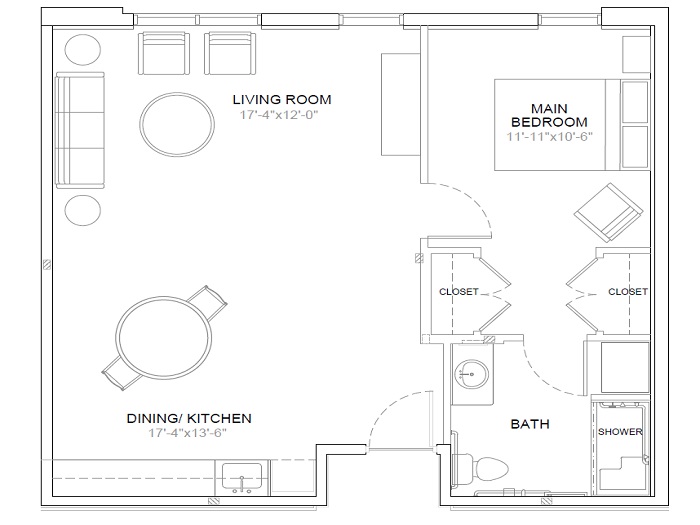 Pierson Assisted Living Floor Plan