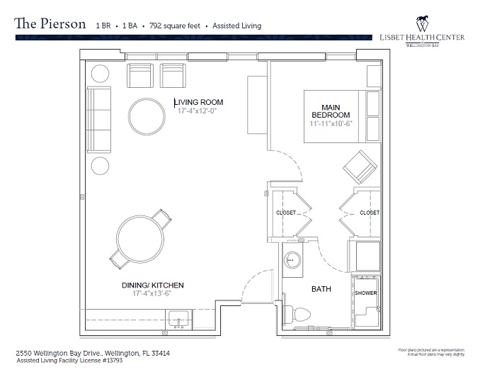 Pierson Assisted Living Floor Plan