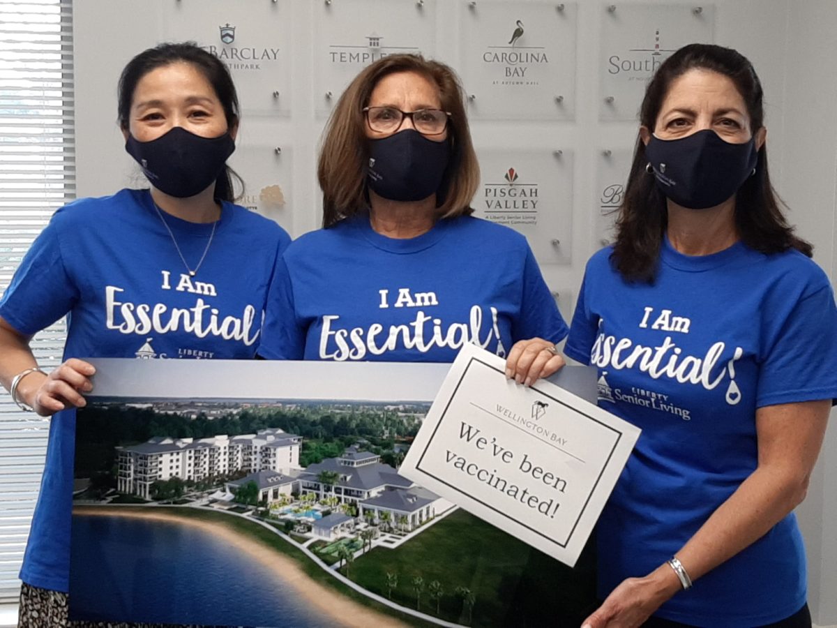 Round 2 Covid19 Vaccine! Done! Wellington Bay at Wellington, FL