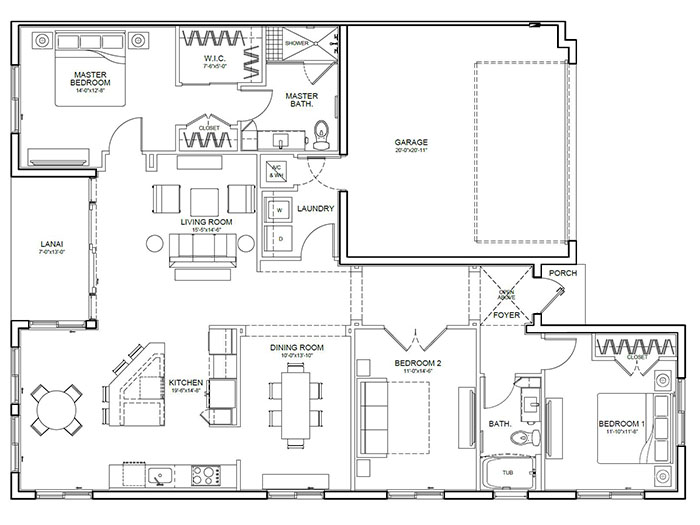 Southhampton Floor Plan