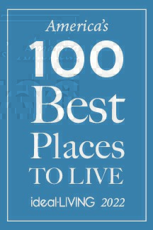 ideal Living 100 Best Places to Live Logo