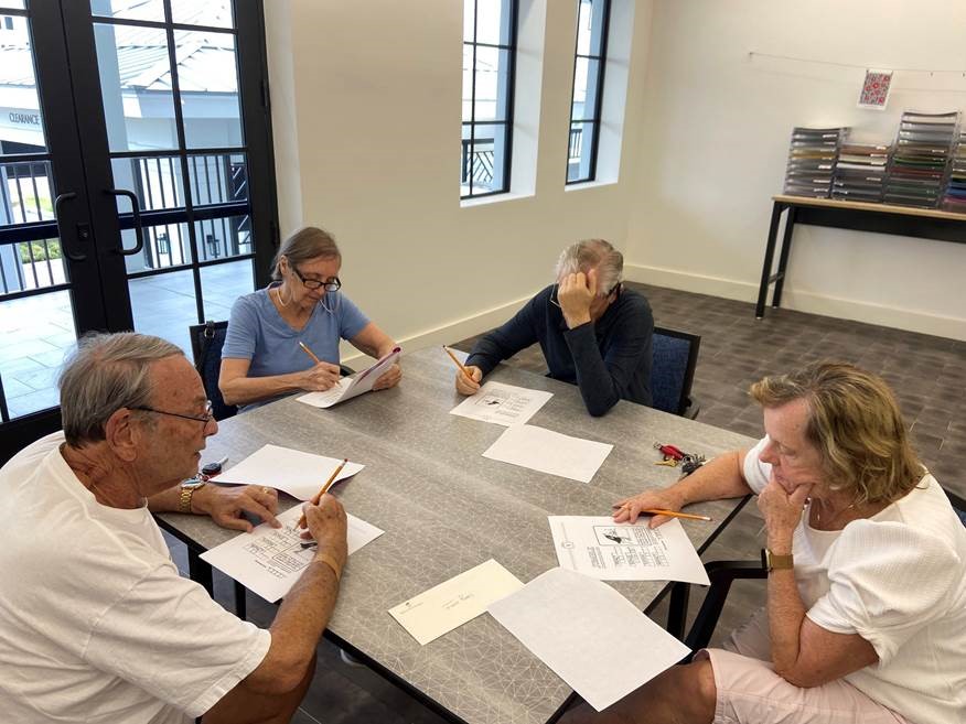 Brain Games for Active Minds! Wellington Bay at Wellington, FL